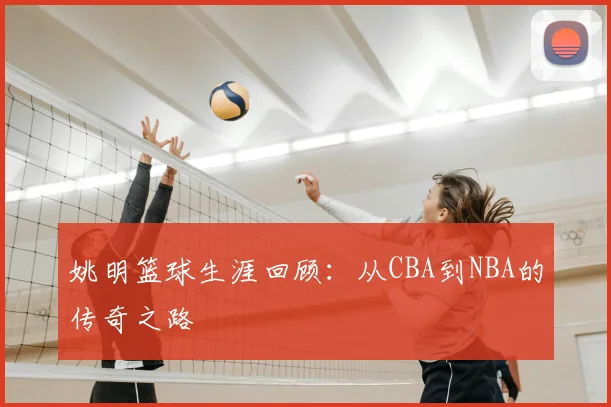 姚明篮球生涯回顾:从CBA到NBA的传奇之路